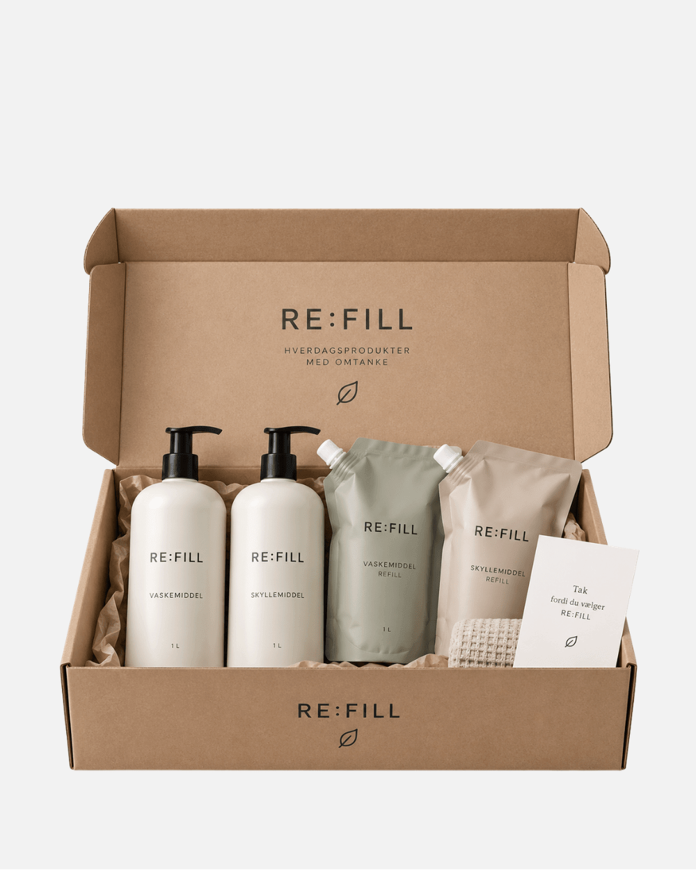 Starter Kit - Vask & Skyl - RE:FILL